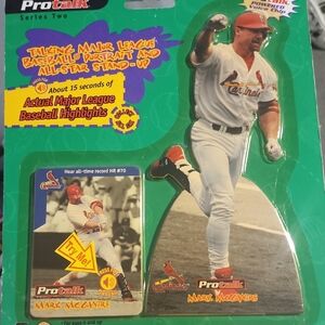ProTalk Mark McGwire Talking Baseball Figure - Cardinals